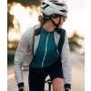 Dámský cyklo dres AUDAX MONA Peacock blue Paví modrá