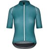 Dámský cyklo dres AUDAX MONA Peacock blue Paví modrá