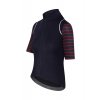 Dámský cyklo dres MERINO AUDAX MONIQUE Navy Námořní modrá