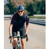 Dámský cyklo dres MERINO AUDAX MONIQUE Navy Námořní modrá