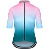 Dámský cyklo dres FLEURETTE Shaded Stínovaná růžově modrá