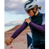 Cyklistické zateplené návleky na ruce ARM LOLA UNISEX Purple Fialová