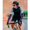 Cyklistické zateplené návleky na ruce ARM LOLA UNISEX Purple Fialová