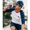 Pánské cyklistické kraťasy volné GRAVEL RENEE Navy Námořní modrá