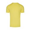 Tričko s bílým nápisem CAFÉ DU CYCLISTE žlutá