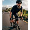 Pánský cyklo dres MERINO MARINA Black Černá