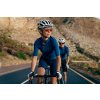 Dámský cyklo dres MERINO MARINA Peacock Blue Paví modrá