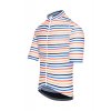 Pánský cyklo dres AUDAX MONA Parasol Orange Blue Slunečník