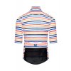 Pánský cyklo dres AUDAX MONA Parasol Orange Blue Slunečník