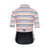 Dámský cyklo dres AUDAX MONA Parasol Orange Blue Slunečník