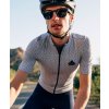 Pánský cyklo dres ATELIER AGNES White Blue Bílá a modrá