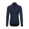 CAFÉ DU CYCLISTE - pánské cyklo oblečení - mikina Merino BERTHE námořní modrá