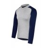Funkční tričko s dlouhým rukávem Merino COSETTE námořní modrá s šedoumen cycling baselayer cosette grey navy 3[2]
