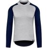 Funkční tričko s dlouhým rukávem Merino COSETTE námořní modrá s šedoumen cycling baselayer cosette grey navy[1]