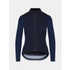 Dámský cyklo dres s dlouhým rukávem MERINO AUDAX IRMA Navy Námořní modrá