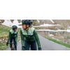 Dámská zimní cyklo bunda na kolo Merino ALBERTINE zelená Café du Cyclistewomen cycling jacket albertine green duotone 1[1]