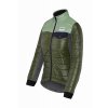 Dámská zimní cyklo bunda na kolo Merino ALBERTINE zelená Café du Cyclistewomen cycling jacket albertine green duotone 3[1]