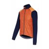 Podzimní / jarní cyklobunda LEONIE oranžovámen cycling jacket leonie orange 3 1[1]