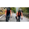 Pánský cyklistický dres s dlouhým rukávem MERINO MARGUERITE Orange oranžová