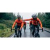 Cyklodres s dlouhým rukávem MERINO MARGUERITE - oranžovámen cycling jersey marguerite orange 9b[1]