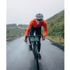 Pánský cyklistický dres s dlouhým rukávem MERINO MARGUERITE Orange oranžová