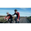 Cyklodres s dlouhým rukávem CLEMENCE vínovámen cycling jersey clemence burgundy 8[1]