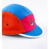 Cyklistická čepice GRAVEL CAP UNISEX modro růžovo oranžová