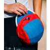 Cyklistická čepice GRAVEL CAP UNISEX modro růžovo oranžová