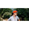 Cyklistická čepice GRAVEL CAP UNISEX modro růžovo oranžová