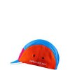 Cyklistická čepice GRAVEL CAP UNISEX modro růžovo oranžová