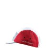 Cyklistická čepice GRAVEL CAP UNISEX bíle šedo vínová
