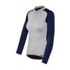 Dámské cyklistické triko Merino COSETTE námořní modrá s šedouwomen cycling baselayer cosette grey navy 3[1]