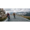 Dámský cyklo dres s dlouhým rukávem CLEMENCE Burgundy Vínová