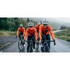 Dámský dres na kolo s dlouhým rukávem MERINO MARGUERITE - oranžováwomen cycling jersey marguerite orange 7[1]