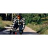 Pánské cyklistické kraťasy volné GRAVEL VIRGINIE Navy Námořní modrá