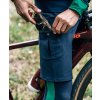 Pánské cyklistické kraťasy volné GRAVEL VIRGINIE Navy Námořní modrá