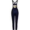 Dámské podzimní/jarní cyklistické kalhoty GRAVEL - LAËTITIA námořní modráwomen cycling tight laetitia navy 1[1]
