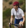 Dámský cyklo dres FLEURETTE Bílá