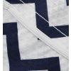 Dámský cyklo dres MICHELINE Zig Zag Navy Námořní modrá