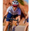 Dámský cyklo dres MICHELINE Zig Zag Navy Námořní modrá