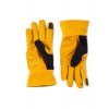 Rukavice na kolo kožené - série GRAVEL - hořčicemen women gloves cycling leather yellow 3[1]