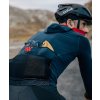 Pánský cyklistický dres s dlouhým rukávem AUDAX INGRID Navy Námořnická modrá