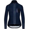 Dámský cyklistický dres s dlouhým rukávem AUDAX INGRID Navy Námořnická modrá