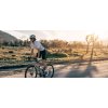 Dámský cyklo dres FRANCINE White Bílá s jemným proužkem