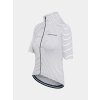 Dámský cyklo dres FRANCINE White Bílá s jemným proužkem
