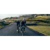 GRAVEL dámský cyklodres SYLVIE - šedá a námořní modráwomen cycling jersey gravel sylvie grey 1[1]