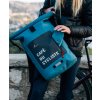 Cyklistická voděodolná pěněženka střední - světle modrámen cycling accessories pouch blue 4[1]