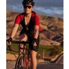 Dámský cyklo dres AUDAX MONA Red Červená