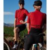 Dámský cyklo dres AUDAX MONA Red Červená