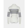 Dámský cyklo dres s dlouhým rukávem MERINO CLAUDETTE White bílá